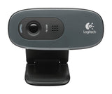 Logitech Hd Webcam C270 Cámara Web 3 Mp 1280 X 720 Pixeles Usb 2.0 Negro, Gris