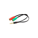 Adaptador Cool Doble Jack 3.5mm Aux