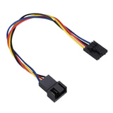 Adaptador Enchufe Hembra 5 Pines A Macho 4 Pines  Cable Extensión Alimentación Del Ventilador Jack Pwm Para Dell