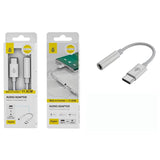 Adaptador Jc Nb1473 De Audio Usb-C (Macho) A Jack 3.5mm (Hembra) Blanco