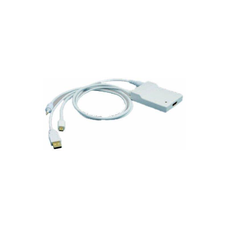 Adaptador Minidp + Toslink/Hdmi 1080p