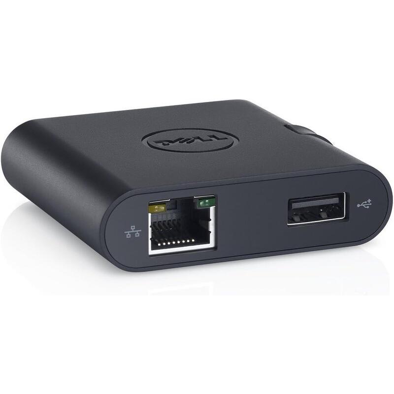 Adaptador Reacondicionado Usb Dell Da100 Hdmi Vga Usb Ethernet  Cn-0gg56x-Blk00-7au-44li Negro