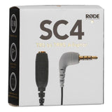 Adaptador Rode Sc4 3,5mm Trs A Trrs Para Smartlav