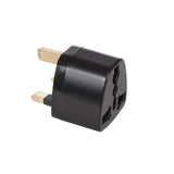 Adapter Toma Eu Para Conector Uk Mce154 Negro