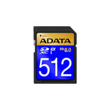 Adata Premier Extreme Sdxc Sd8.0 512 Gb, Tarjeta De Memoria Negro