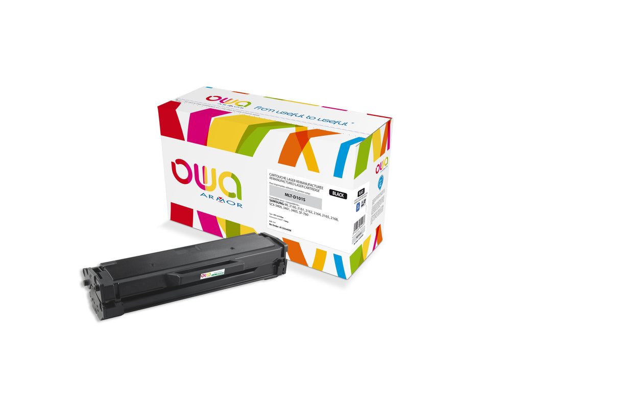 Owa Toner Compatible Con Samsung Mlt-D101s (1500 S.) Negro