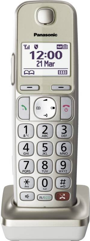 EAN 5025232921157 - Panasonic KX-TGEA25EXN teléfono inalámbrico Terminal de teléfono DECT Champán imagen 2