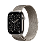 Apple Watch Series 11 Gps + Cellular 46mm Natural Titanium Case With Natural Milanese Loop - M L