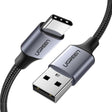 EAN 6957303861262 - Ugreen 60126 cable USB 1 m USB C USB A Negro, Gris imagen 1