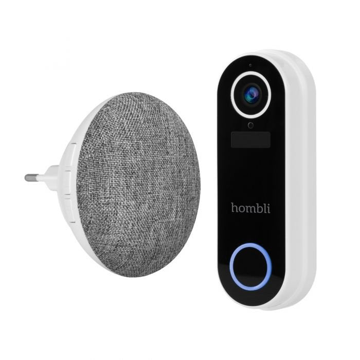 EAN 8719323918399 - Hombli Smart Doorbell Pack Negro, Blanco imagen 1