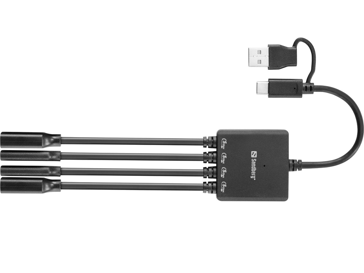 Usb-C/A To 2a+2c Splitter