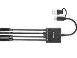Usb-C/A To 2a+2c Splitter