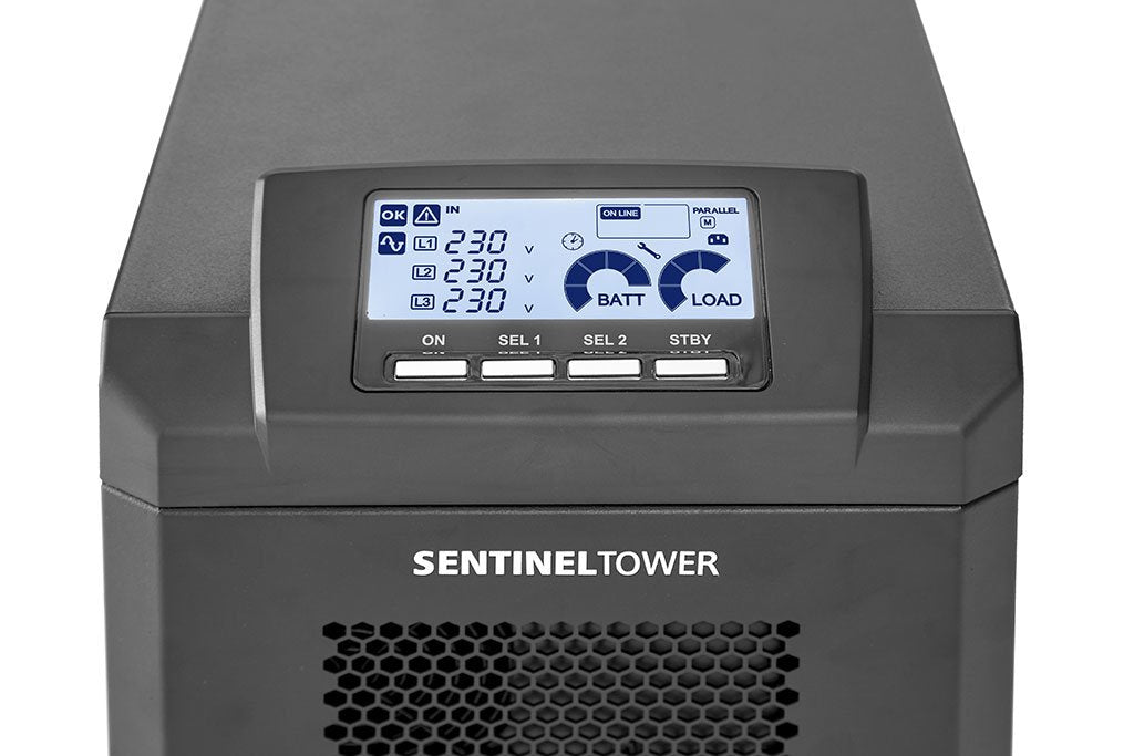 Riello Sentinel Towe 8000 Online Parallelable - 2xiec 320 + Bornes- Win/Linux/Mac 8000va 8000w 7min.