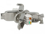 Conector Delock Para Cable De Red Cat.6a Herramienta Stp Free Of Herramientas, Silver Clutch 86467