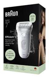 Braun Epilatore Elettrico Silk-Épil 7 Se7000 Silver
