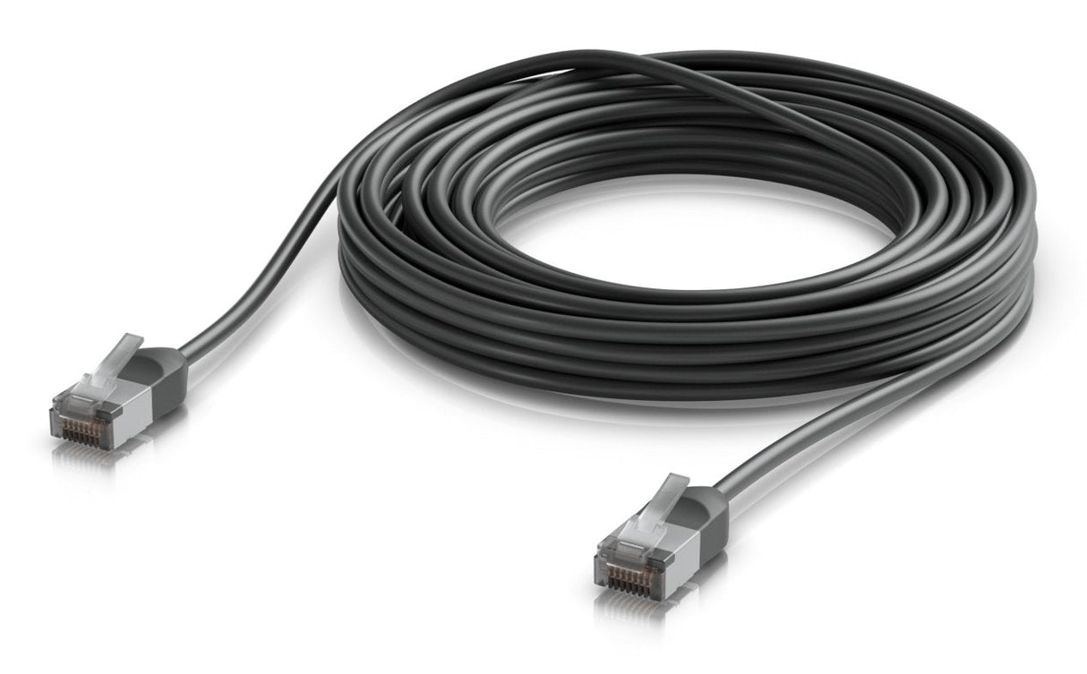 Ultra-Thin, Rugged, Shielded  Outdoor Patch Cable For 10