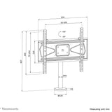 Neomounts Soporte Atornillable A Mesa Para Tv