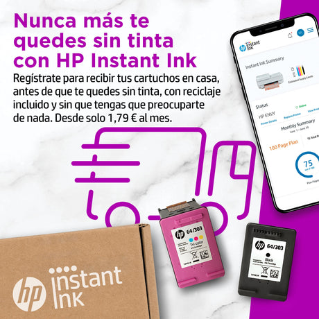 EAN 0195161625145 - HP ENVY Pro Envy 6432e AiO Printer Inyección de tinta térmica A4 4800 x 1200 DPI 10 ppm Wifi imagen 5