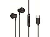 Auricular Intrauditivo Usb-C Conceptronic Brendan04b 1.2m Microfono Controles Color Negro