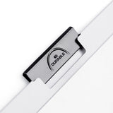 Durable Duraclip 30 Carpeta De Plastico Con Clip De Acero - Tamaño A4 - Capacidad Hasta 30 Hojas - Parte Posterior