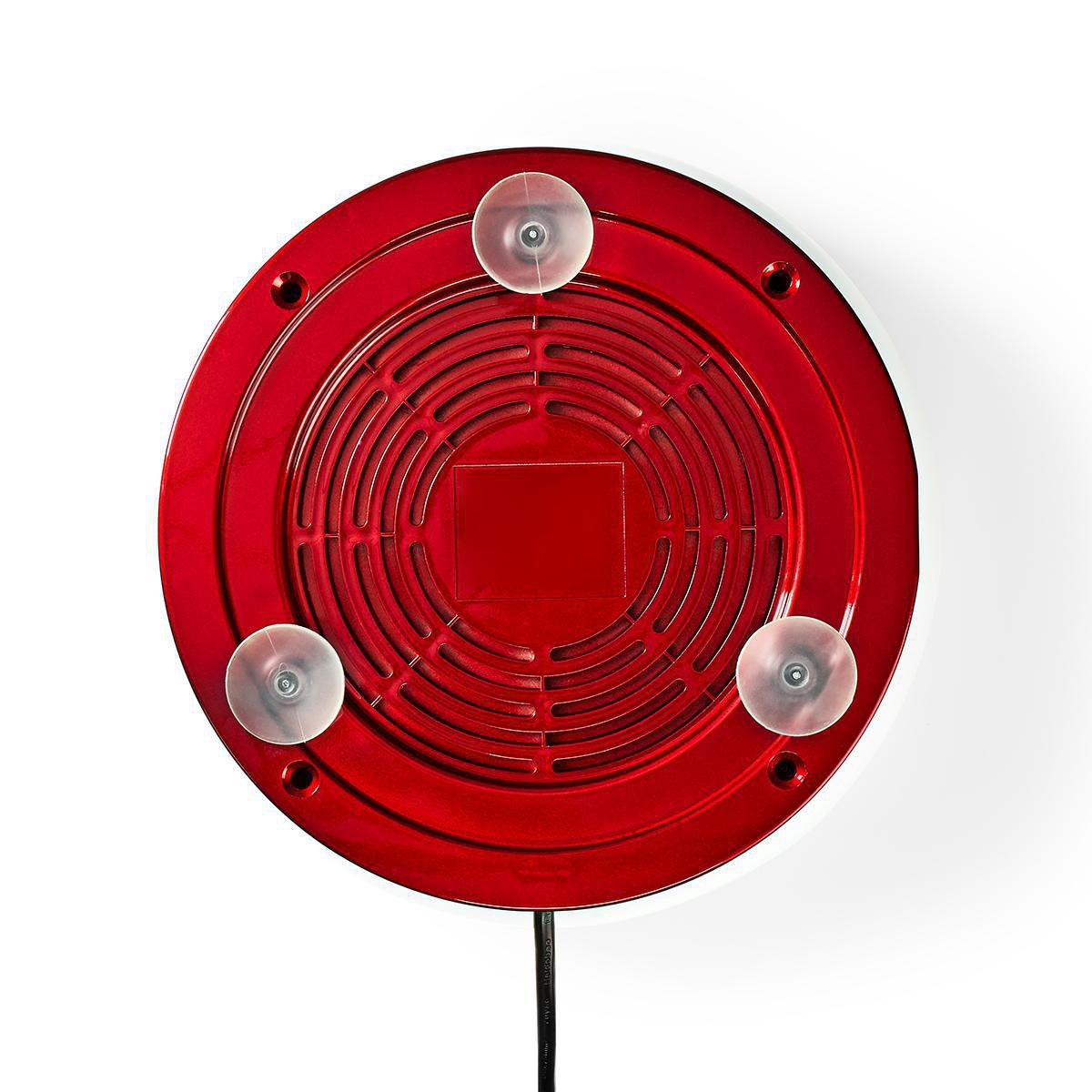 Nedis Mquina De Algodon De Azucar  500 W  Blanco / Rojo
