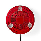 Nedis Mquina De Algodon De Azucar  500 W  Blanco / Rojo