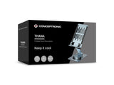 Soporte Smartphone Giratorio Y Plegable Conceptronic Thana08g Base Rotacion 360â° Altura Ajustable