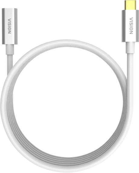 EAN 4880385000002 - Vision TC 2MUSBCEXT cable USB USB 3.2 Gen 2 (3.1 Gen 2) 2 m USB C Blanco imagen 8