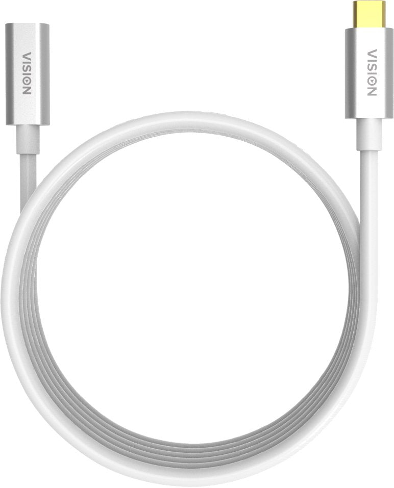EAN 4880385000002 - Vision TC 2MUSBCEXT cable USB USB 3.2 Gen 2 (3.1 Gen 2) 2 m USB C Blanco imagen 8