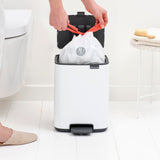EAN 8710755236884 - Brabantia Bo 7 L Rectangular Acero Blanco imagen 3