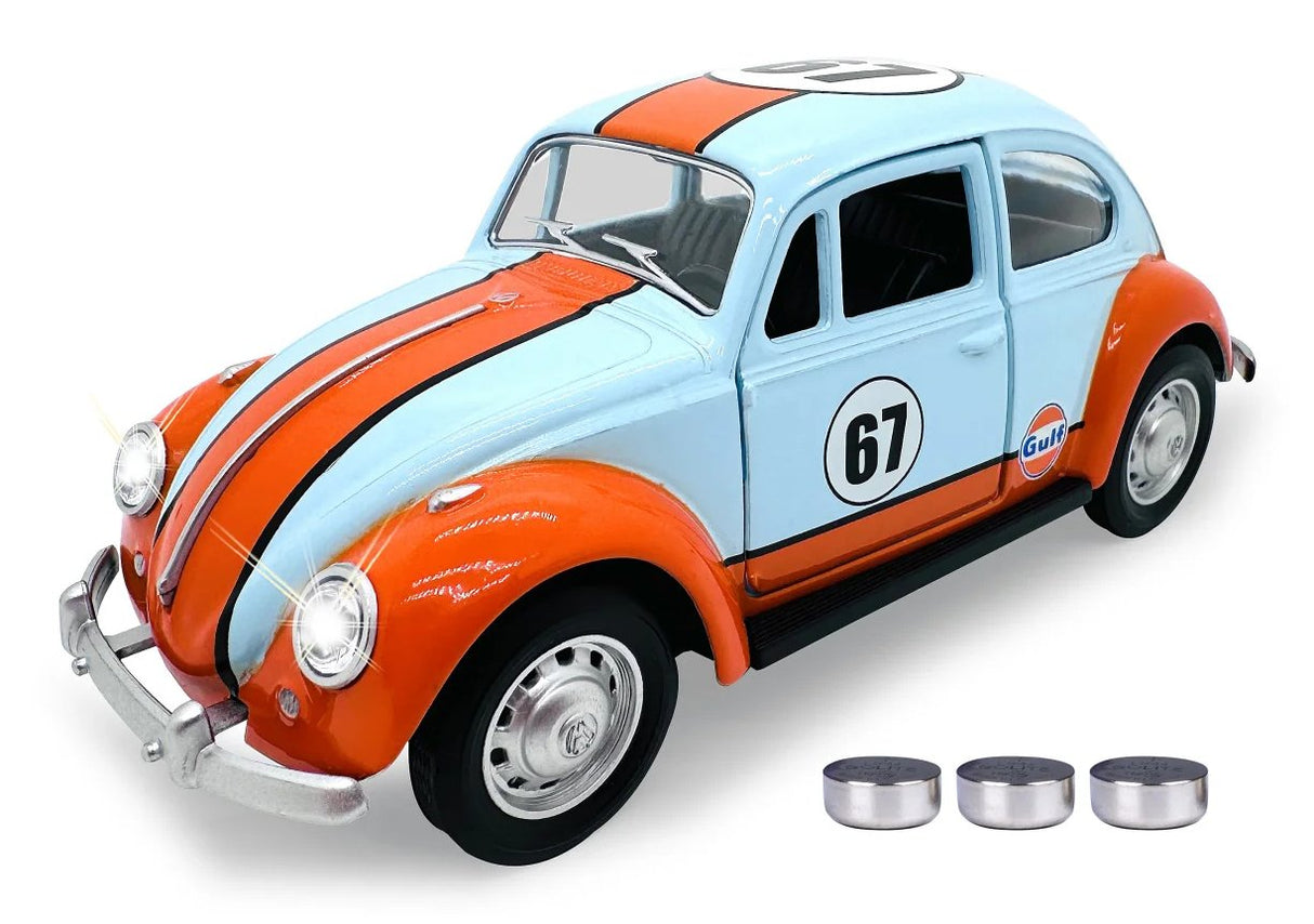Jamara Volkwagen Beetle 1967 1:28 Azul Claro 3+