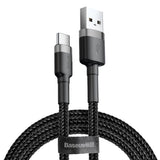 EAN 6953156278202 - Baseus CATKLF-BG1 cable USB 1 m USB A USB C Negro imagen 2