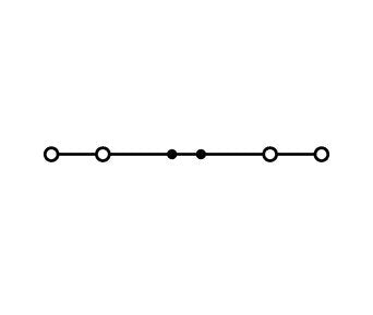 Wago 2002-1401 4-Leiter-Durchgangsklemme ,2,5mm,Fr Anwendungen Ex E Ii Geeignet
