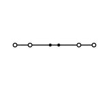 Wago 2002-1404 4-Leiter-Durchgangsklemme ,2,5mm
