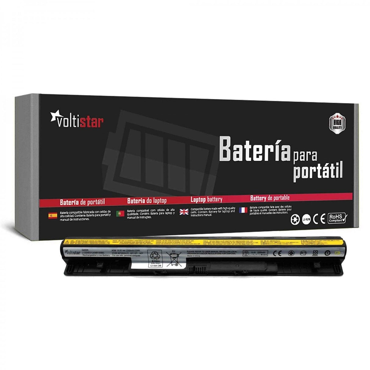 Batería Para Portátil Lenovo Eraser L12l4a02 L12l4e01
