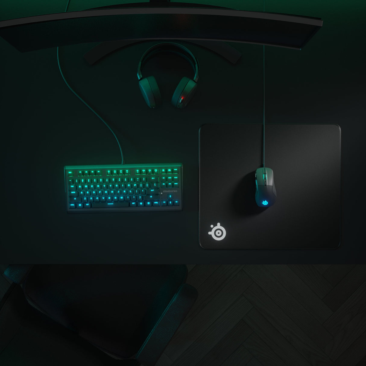 Alfombrilla Steelseries Edge -Large (63823) Steelseries Qck Edge Large, Negro, Monótono, Tela, Alfombrilla De Ratón Para Juegos