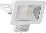 Proyector De Exterior Led, 30w Con Sensor De Movimiento
Con 2550 Lm, Luz Blanca Neutra (4000 K), Sensor Pir Con Función On/Off