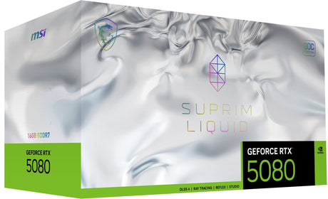 EAN 4711377292221 - MSI SUPRIM GEFORCE RTX 5080 16G LIQUID SOC tarjeta gráfica NVIDIA 16 GB GDDR7 imagen 2