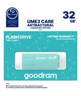 EAN 5908267961445 - Goodram UME3 unidad flash USB 32 GB USB tipo A 3.2 Gen 1 (3.1 Gen 1) Turquesa imagen 10