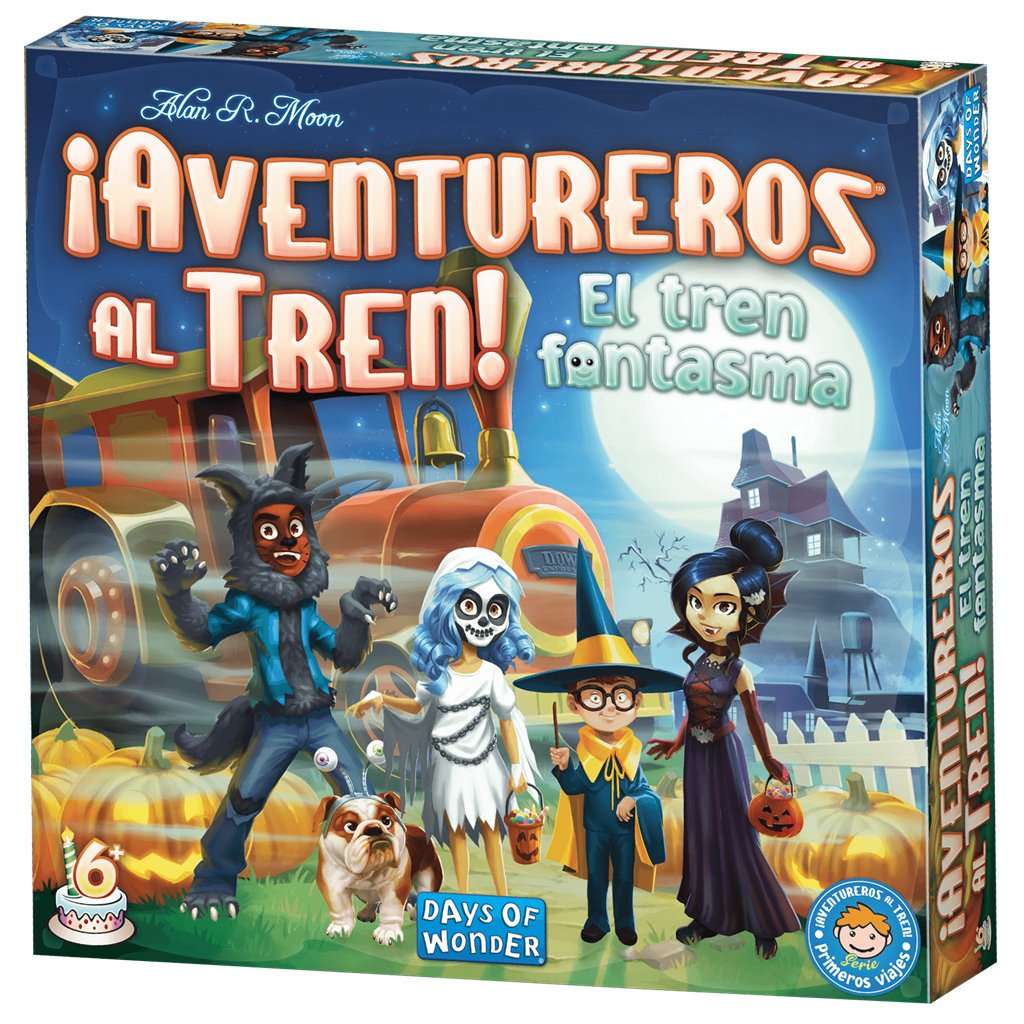 Juego De Mesa Aventureros Al Tren! El Tren Fantasma Pegi 6