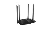Router Inalámbrico Tenda Ac8 Doble Banda 5/2.4ghz 1*Wan 10/100/1000mbps 3*Lan 10/100/1000mbps  4*6dbi Antenas Externas Doble Banda