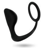 Addicted Toys Plug Anal Con Anillo Pene Negro