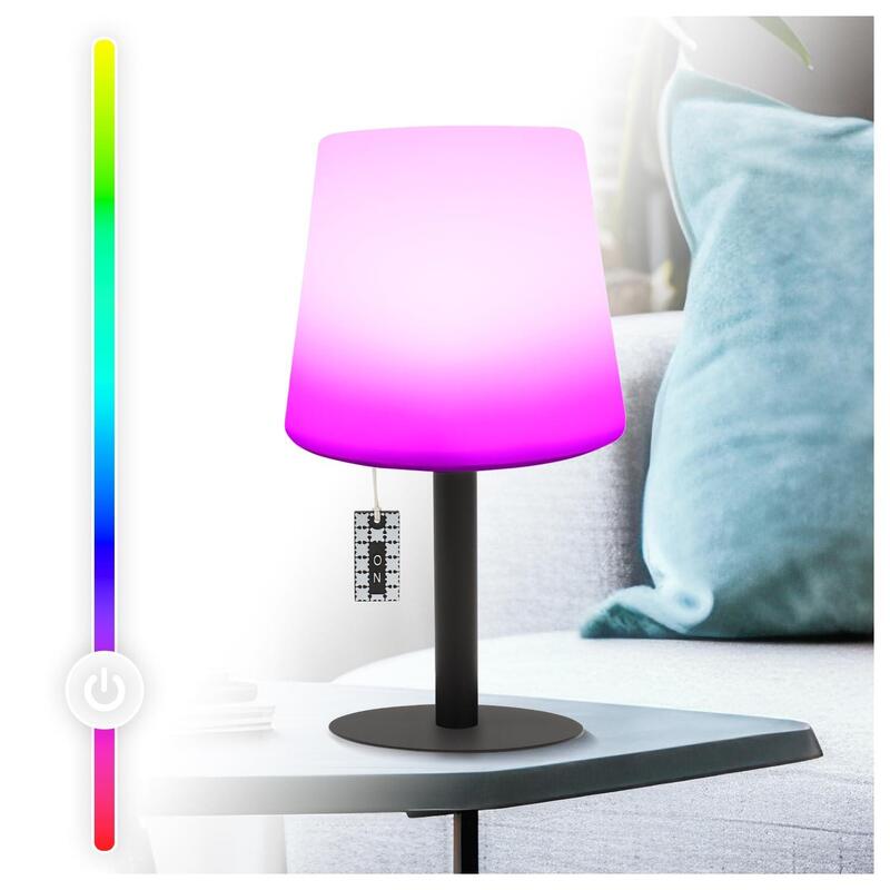 Addliving Lámpara De Mesita De Noche Con Interruptor De Tracción  Luz De Mesa Regulable E Inalámbrica  Moderna Lámpara De Mesa Para Salón Y Dormitorio  Luz Nocturna Y Decoración