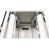 Roline 19-Zoll Netzwerkschrank Pro 26 He, 800x1000 Bxt Glastr Grau