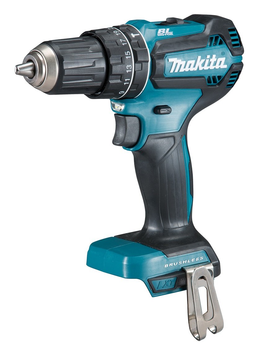 Makita Dhp485z Taladro Sin Llave Negro, Azul 1,1 Kg