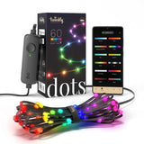 Twinkly Dots 60l Rgb 3m Schwarz Usb Anschluss Für Innen Ip20