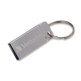 Verbatim Usb 2.0 Memoria Usb 16gb, Metal Executive, Plata