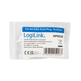 Cable Logilink Modular Plug Cat6a Rj45 Utp White, Toolless