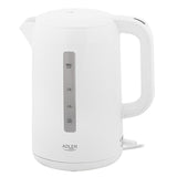 Hervidor Eléctrico Adler Ad 1386, 2,2 L, Color Blanco