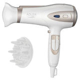 Adler Ad 2248wc Hair Dryer, White And Champagne
